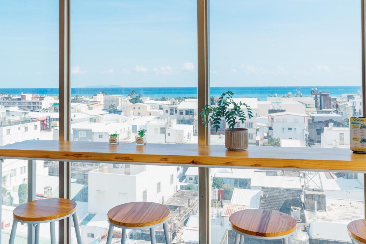 Fun Trip - Fu May Sea View Holiday House L 無敵海景交誼廳 L 附汽機車租賃 L T'ai-tung Dış mekan fotoğraf